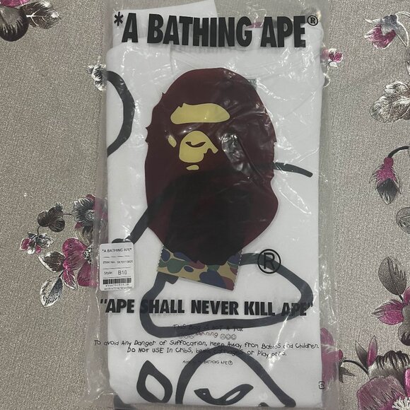 Bape x Joshua Vides T-Shirt White - Picture 2 of 2